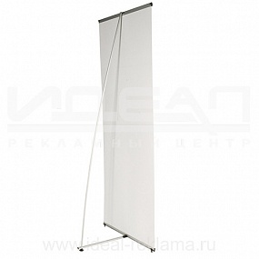 L-баннер Стандарт (80x200 см) в РЦ Идеал